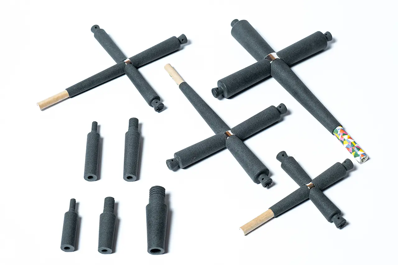 Cross Rolls - Multi Crosses - S-M-L-XL - All in - Black